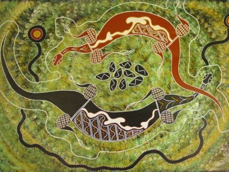 Aboriginska umetnost s Tasmanije